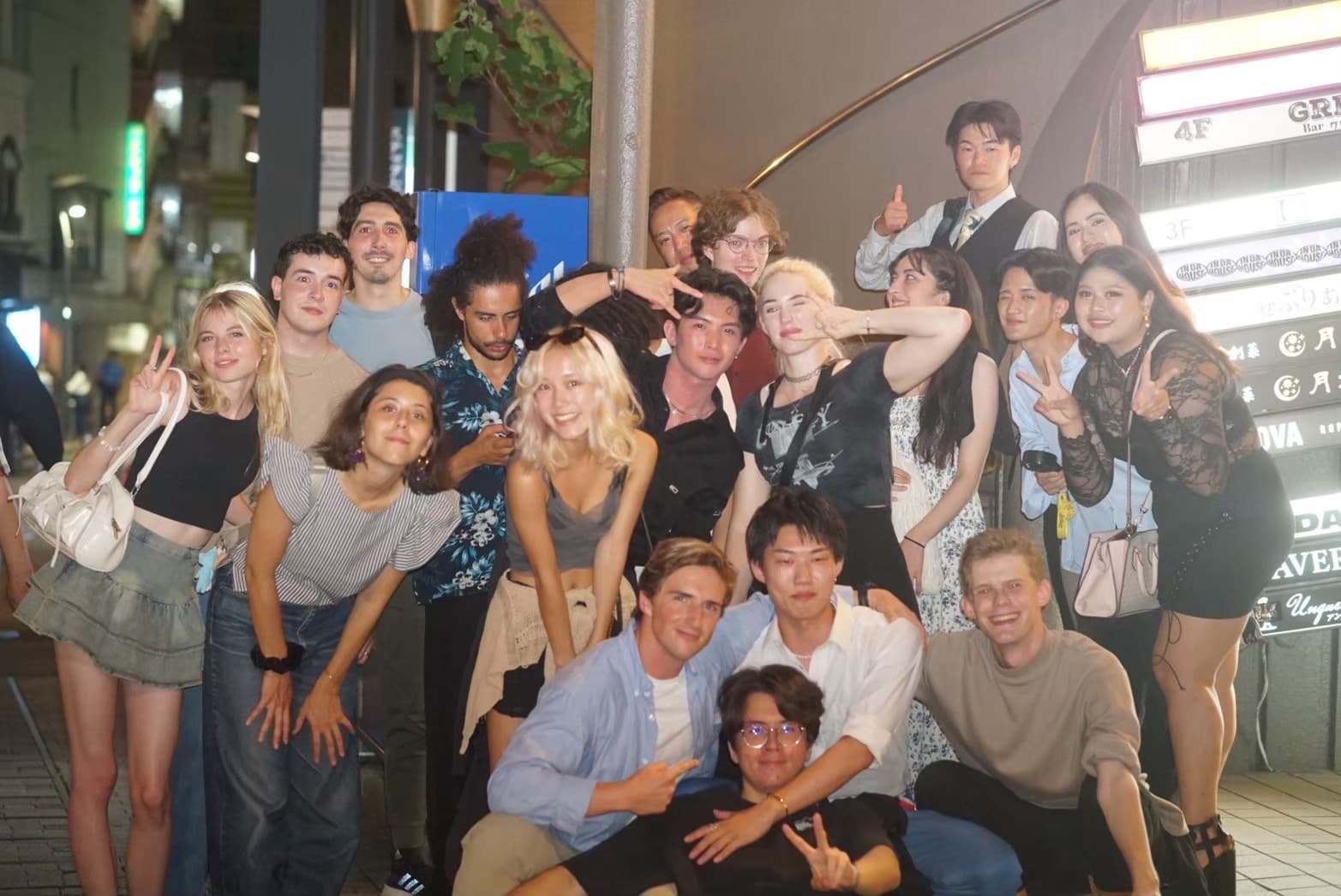 MOSAIC TOKYO participants in Shinjuku